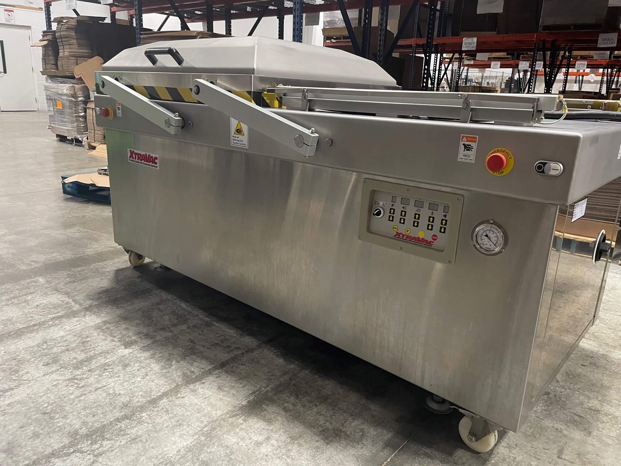 Industrial Vacuum Sealing Machine for Meat Snack food bag packing – WM  machinery