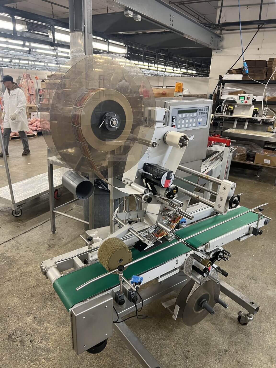 Multivac MR 233 Label Applicator M&M Equipment Corp