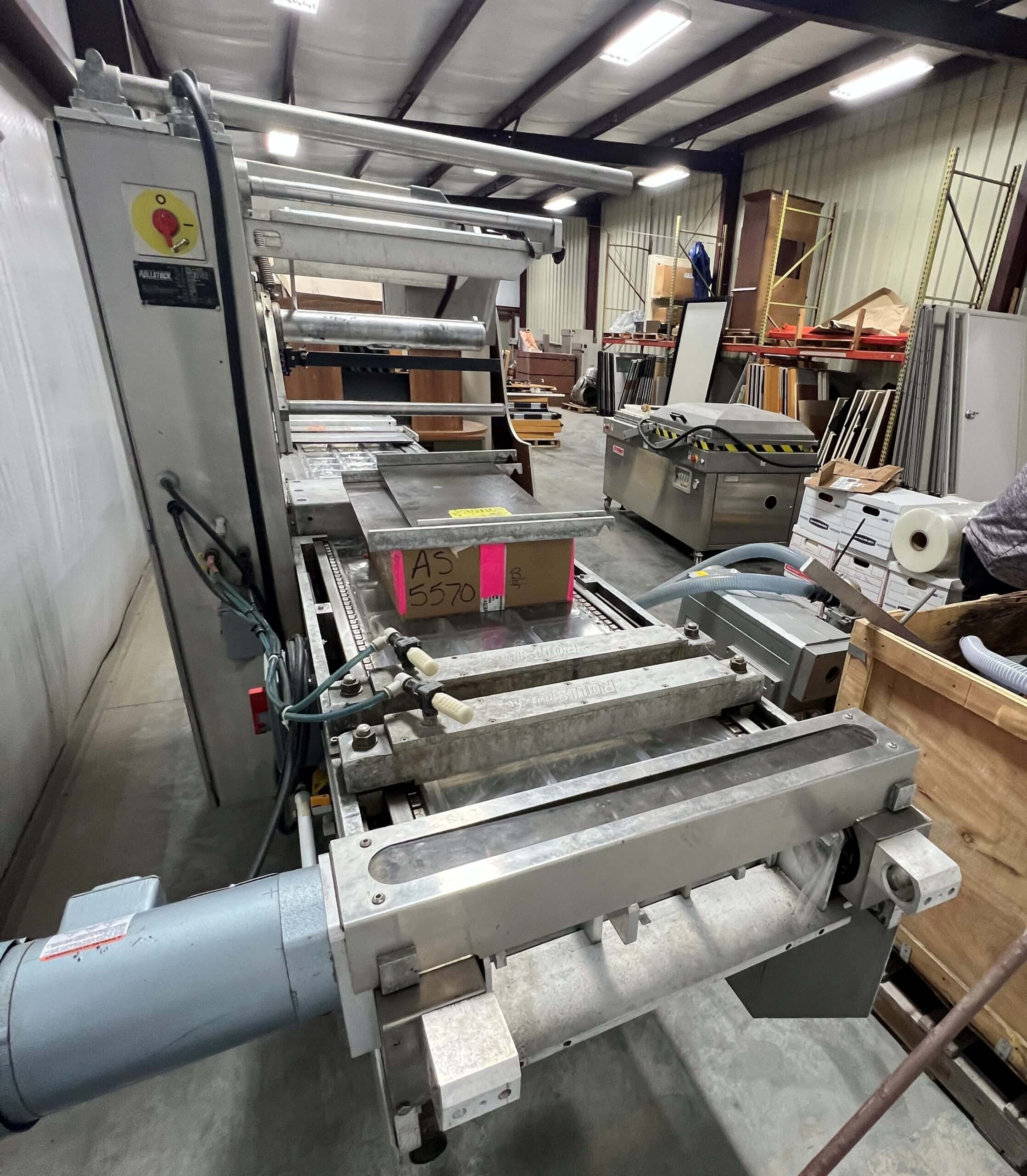 Rollstock Inc RI 459 Rollstock Packaging Machine | M&M Equipment Corp